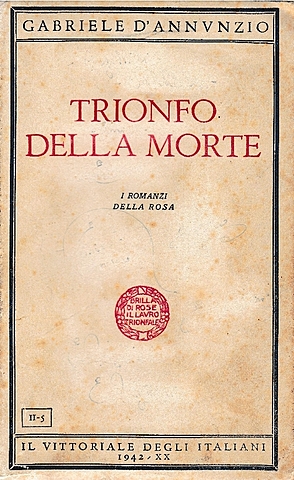 Pubblicazione del romanzo "Il trionfo della morte"