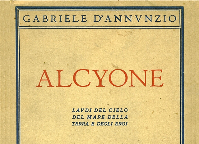 Pubblicazione della raccolta poetica "Alcyone"