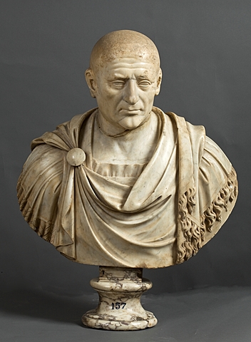 Retrato de un Romano Mayor Calvo