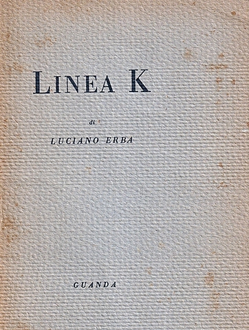 Esordio di Luciano Erba