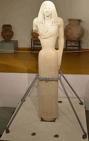 Kore fra Sellada, Thera 640-630