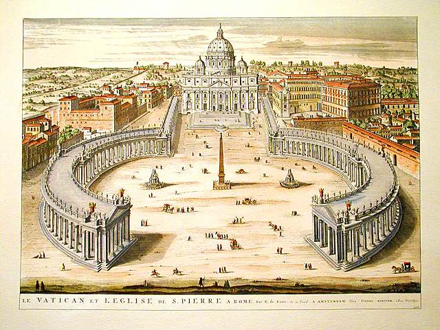 Bernini projecta la Plaça del Vaticà