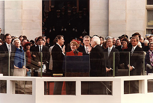Reagan Inaugurated