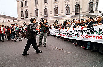 El paro nacional de la CGTP