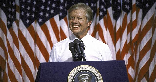 Carter Announces he would run for re-Election