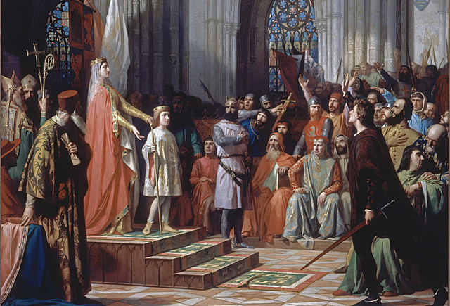 Nacimiento de las cortes de Castilla y León.