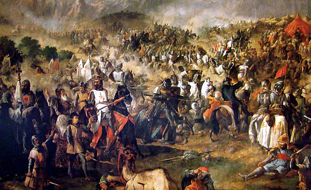 La batalla de Las Navas de Tolosa.