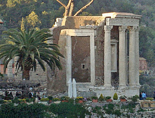 Templo de Vesta en Roma.
