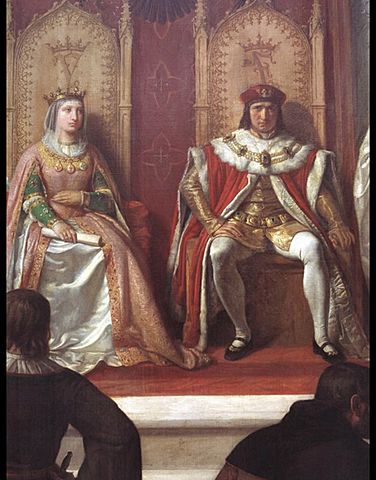 Matrimonio de Isabel I de Castilla y Fernando II de Aragón.