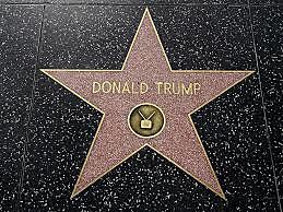 Trump receives a star for Hollywood hall of fame