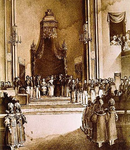 Fin de la regencia de María Cristina.