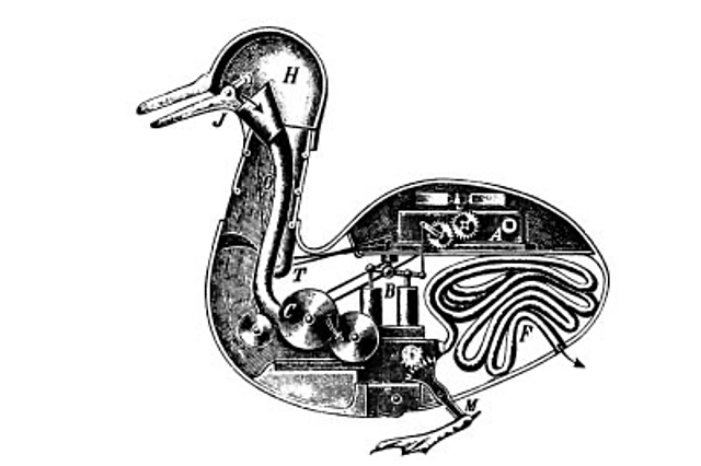 Le canard de Vaucanson