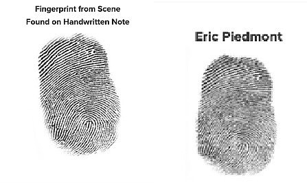 Eric Piedmont Fingerprint