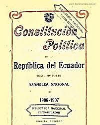 La constitución de 1907
