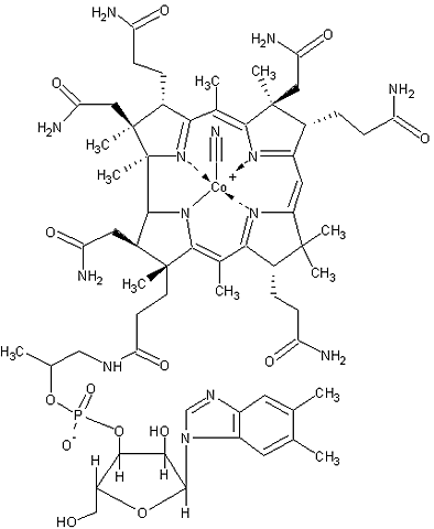 ESTRUCTURA VITAMINA B12