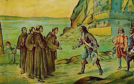 arrivée des récollets en nouvelle-france