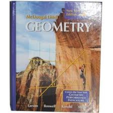 He discovered his first geometry book
