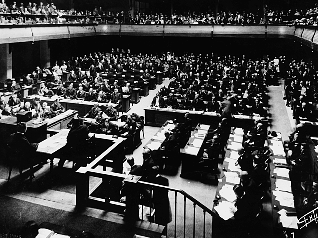 League Of Nations established
