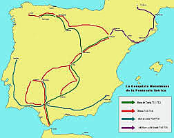 Penetración musulmana en la Península