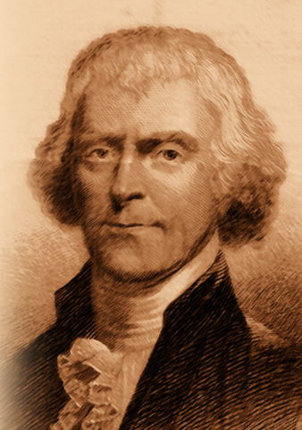 Thomas Jefferson elected president