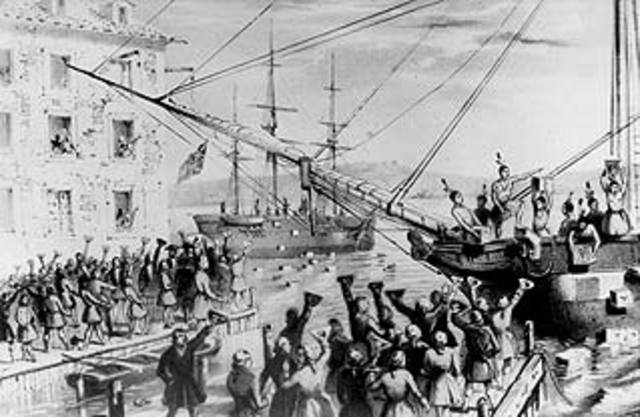 The Boston Tea Party