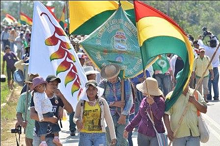 IV MARCHA INDIGENA DE TIERRAS BAJAS