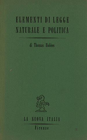 Elementi di legge e natura politica (Hobbes)