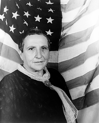 Gertrude Stein. (1874-1946).