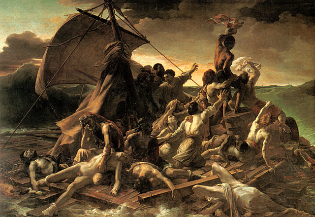El rai de la Medusa, Théodore Géricault