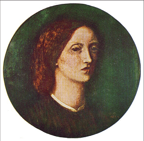 Auto retrat  d’Elizabeth Siddal