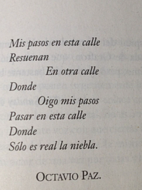 Aquí (Octavio Paz)