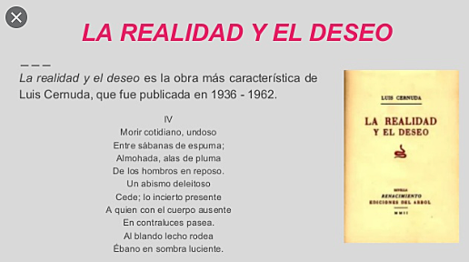 Deseo (Luis Cernuda)