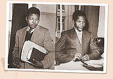 Mandela and Tambo open the first firm with black partners