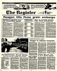 Soviet grain embargo lifted