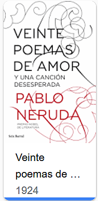 Veinte Poemas de Amor y una Canción Desesperada