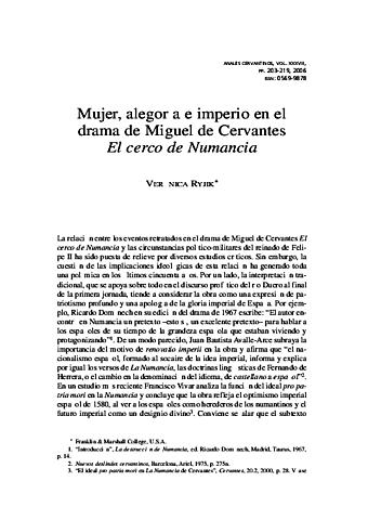 El cerco de Numancia