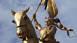 Timeline: JEANNE D'ARC,  LA PUCELLE D'ORLEANS