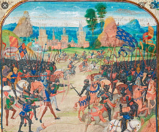 Derrota ante los francos en Poitiers.