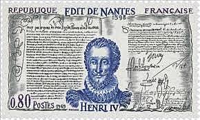 Emanazione dell'editto di Nantes