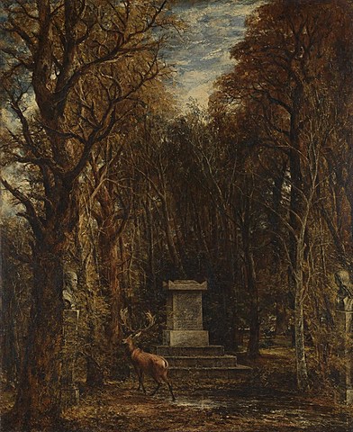 Cenotaph to the Memory of Sir Joshua Reynolds - John Constable