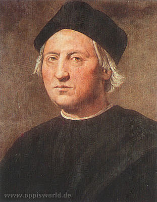 Christoph Kolumbus erreicht Amerika