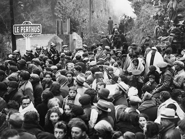 Llegada a la Frontera Francesa