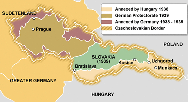 Germany Occupies Czechoslovakia