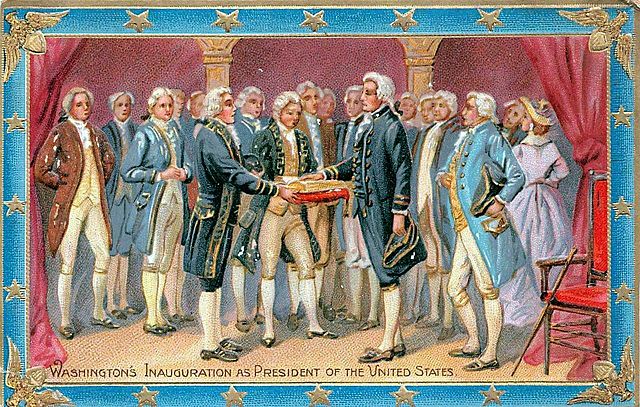 washingtons inauguration