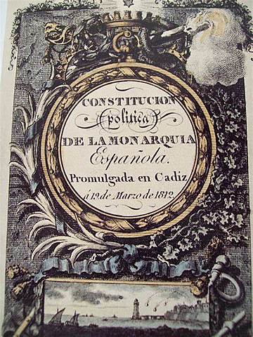 Constitución de Cádiz.