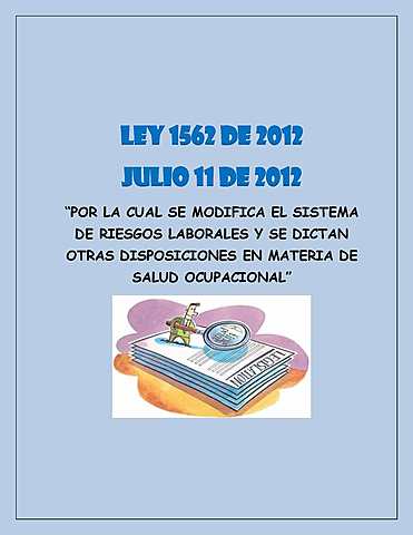 2012 (ley 1562)