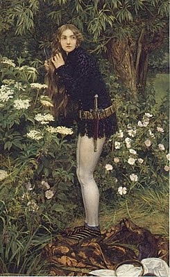 Pintora pre-rafaelita Eleanor Fortescue-Brickdale - El pequeño paje