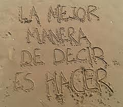 Decir, Hacer