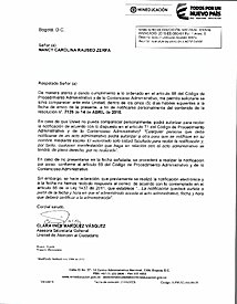 Expedición de la resolución 7126