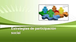 Estrategia de participación